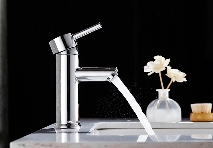 A0054 Deck mounted  washing single handle sink faucet wholesale,  bathroom water basin zinc faucet