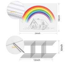 Custom 4mm Polypropylene Plastic Yard Signs with H-Stakes - Cheap Advertising Yard Signs