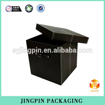 Leather board cover box