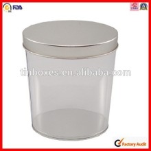 custom wholesale clear plastic round cake box