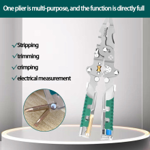 Green folding wire stripper electric model