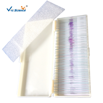 50Pcs Microscope Pathology Slides Set