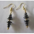 Hematite Earring