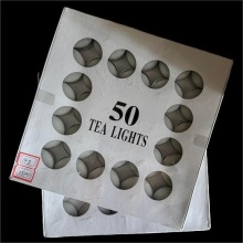 Quick shipment real light warm flame tealight candles