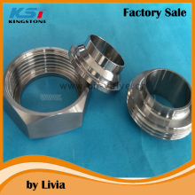 Sanitary stainles steel union nut set