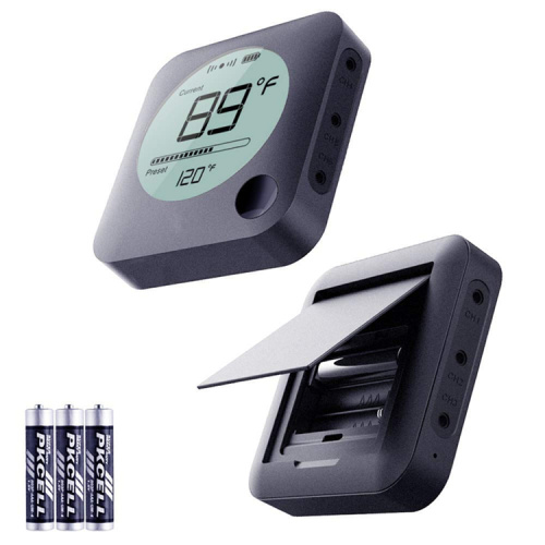 6 Saluran Wireless Grill Thermometer Digital