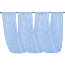 Wedding Decor: Ceiling Drapes, Drapery Fabric Panels, and Chiffon Backdrops