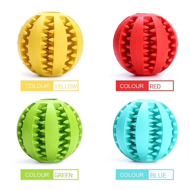 Dog Teeth Cleaning Toy Ball Silicone Pet Ball