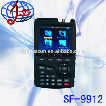 Mpeg-4 satellite finder meter