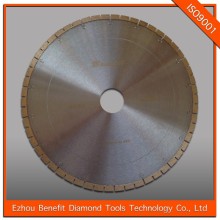 Silent W-segment 350mm diamond blades for marble cutting