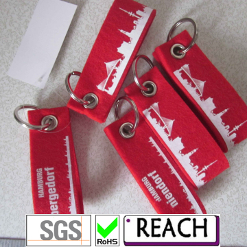 Felt keychain, felt keyring