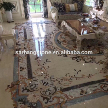 Waterjet tile marble,stone waterjet marble inlay,China waterjet suppliers