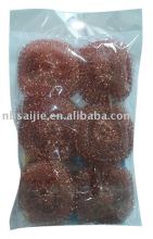 Copperized scourer, Cleaning ball,scrubber,mesh scourer