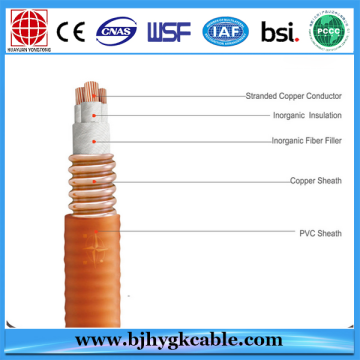 Cable eléctrico a prueba de fuego de bajo voltaje 0.6 / 1KV