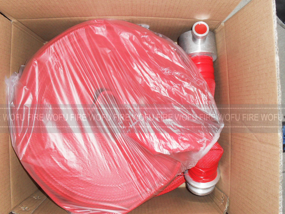 2.5 inch 65mm Rubber PVC fire fighting hose