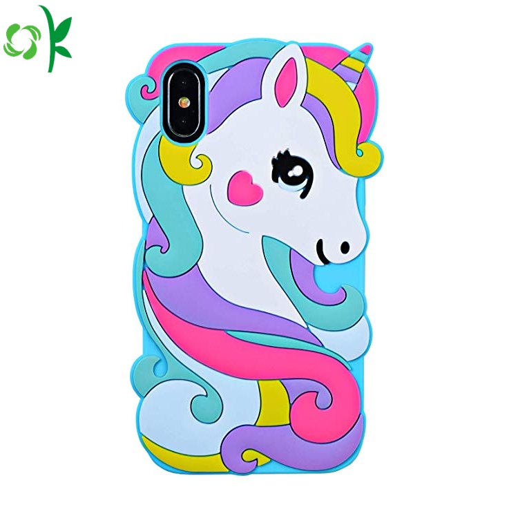 Popular Unicorn Beauty Silicone Phone Case for Iphone