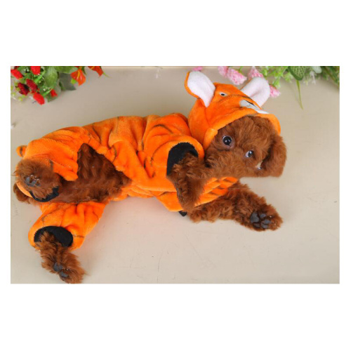 Flannel autumn and winter puppy pet clothing