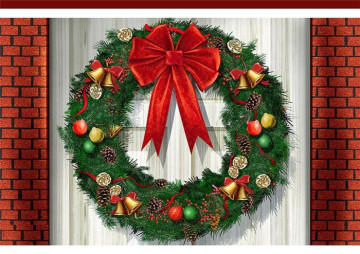 Christmas wreaths 30cm 40cm 50cm high quality artificial pine wreaths