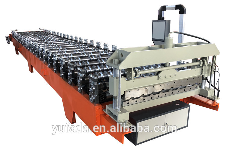 Guiena roofing wall panel double layer roll forming machine