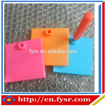 2015 OEM hot design erasable silicone memo pad,silicone writing pad, silicone note pad