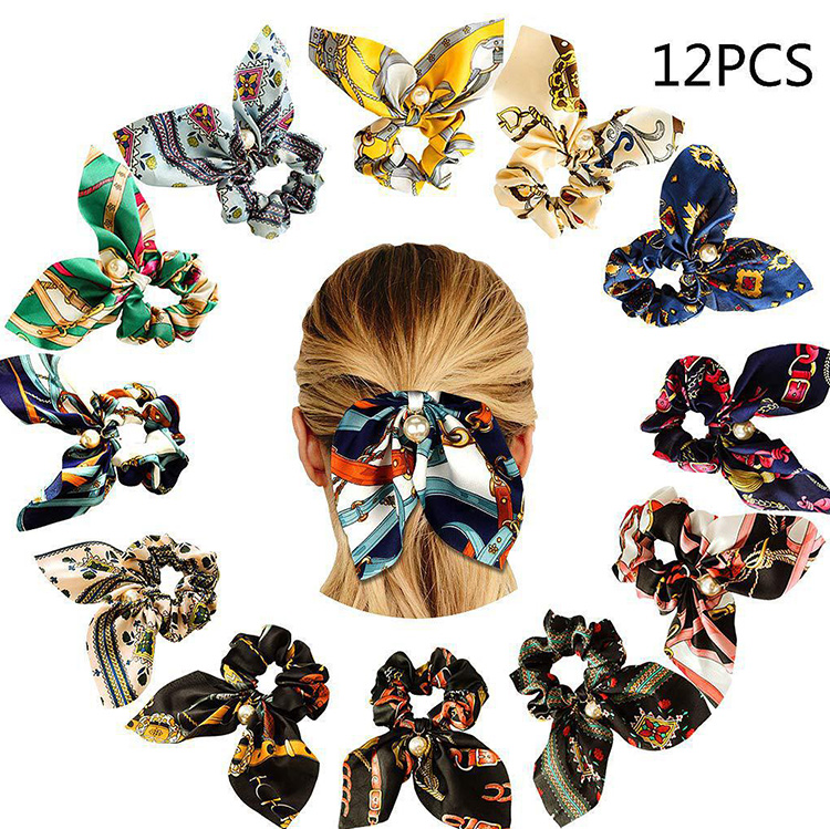 Sumando 2022 Νέες αφίξεις Multi Color Hair Rings Women Women