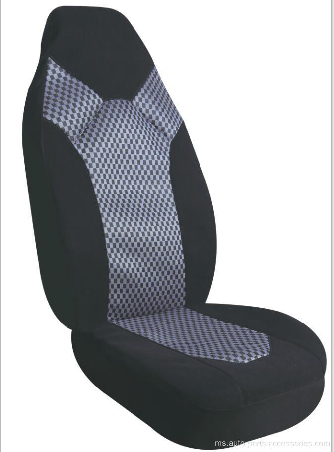 Fit Flat Pair Pair Bucket Seat Cover (Merah)