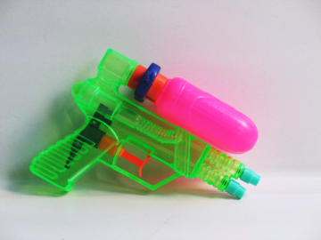 Plastic Summer Transparent Water Gun Toys