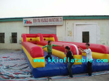 high qualiy inflatable bungee challenge/running sports game