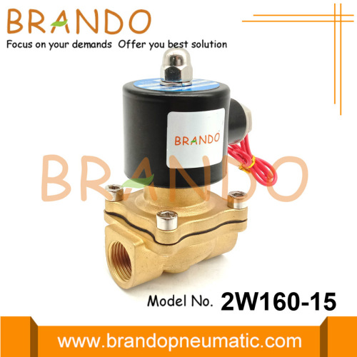 2W160-15 UW-15 1/2 `` Uni-D Type Solenoid Valve Water