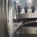 La rueda de cama plana raspa la máquina de torno de reparación AWR2840