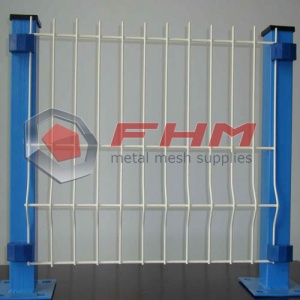 Pagar yang dikimpal PVC Warna Hijau 3D 50 x 200