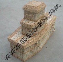 Natural Willow coffin