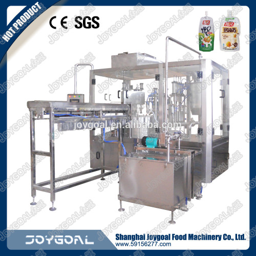spout pouch filling and capping machine