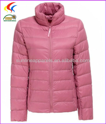 2014 light weight lady down jacket