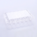 Boîte de blister en plastique de cartons transparents pour l&#39;oeuf de caille