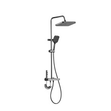 Rainfall Shower Head Digital Display Bathroom Shower Set