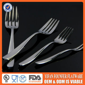Promotion dinner fork sharp flat dessert fork tea fork