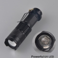 LED Zoom Mini Pocket Ultraviolet Forch Lamp