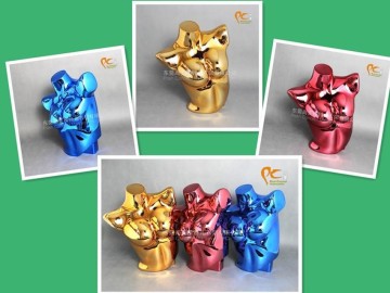 plating bust torso for lingerie presentation