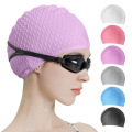 قبعة السباحة السيليكون بالجملة مع حماية الأذن