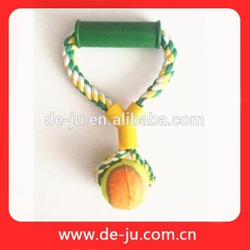 Plastic Handle Colorful Rope Toy Shoppe Dog Toys