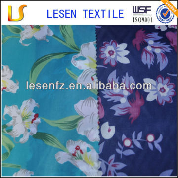 100% polyester print taffeta plain fabric / print waterproof fabric