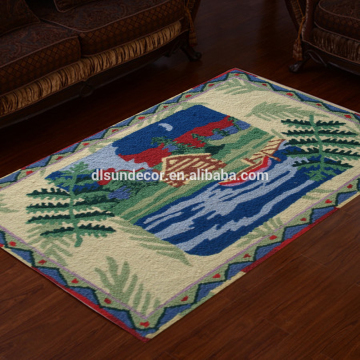 polyester handtufted carpet rug mat