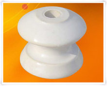 Porcelain electrical shackle insulator for T&D line