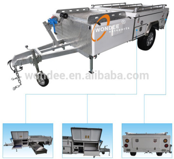 Rear Open Off Road Camper Trailer for Sale