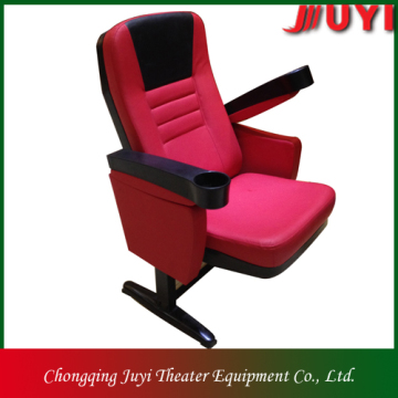 JY-617 ciname seat leather fabric auditorium chair leather fabric chair