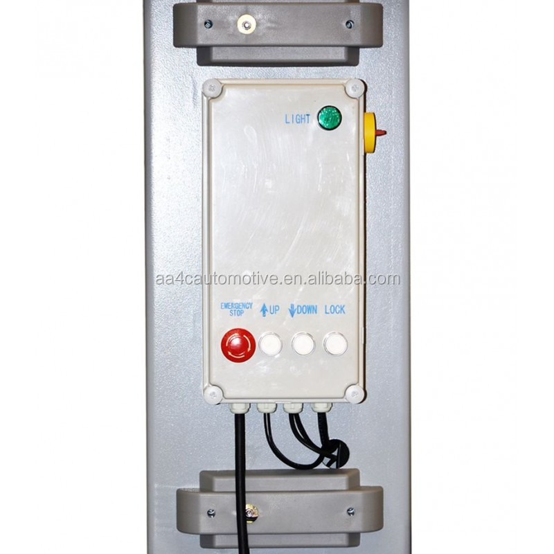 Electrical release one post lift 1 post lift 1.8M lifting height 2.5T capacity