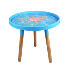 The jewelry blue coffee table - large