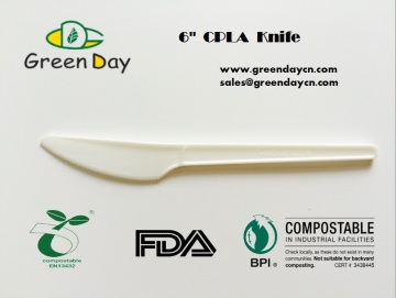 CPLA compostable spoons | Pla biodegradable PLA dinnerware