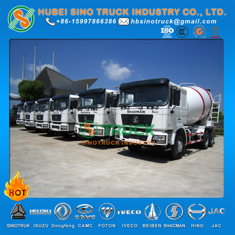 Shacman 8cbm Concrete Mixer Truck